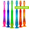 FIREFLY Light-up Timer Toothbrush with Suction Cup, 2 Count