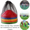 Mumoo Bear 20 Pcs Agility Field Cones, Soccer Markers Disc