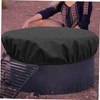 Gatuida Outdoor Fire Pit Cover Fireproof Oxford for Round Fire
