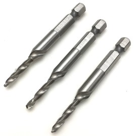 RedBeryl Drill Tap Set M3, M4, M5, M6, M8, M10 (M4, 3 Pieces)