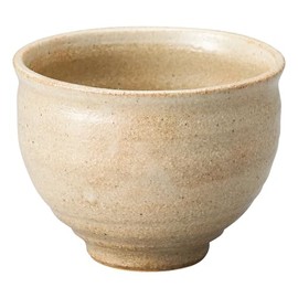 Marui Pottery Shigaraki Ware 3-4497 Hechimon Tea Cup, Capacity: Approx. 8.5 fl oz (250 ml), Beige