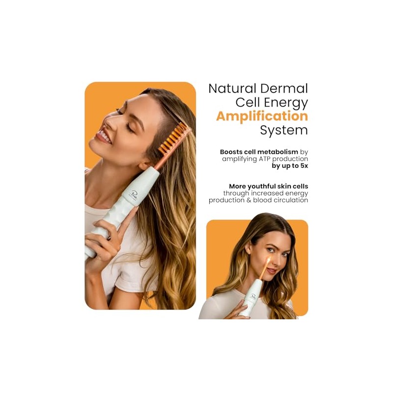 NuDerma Skin Therapy Wand - Portable Handheld High Frequency Skin