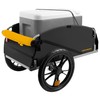 Retrospec Rover Hauler Cargo Bike Trailer | Folding Frame &