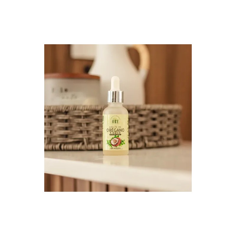 Aceite De Orégano Y Coco 30 Ml, Perlitas Mielorégano 100