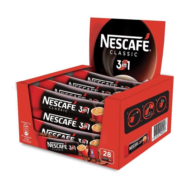 Nescafe 3in1 Classic 28x18g Box European Import!