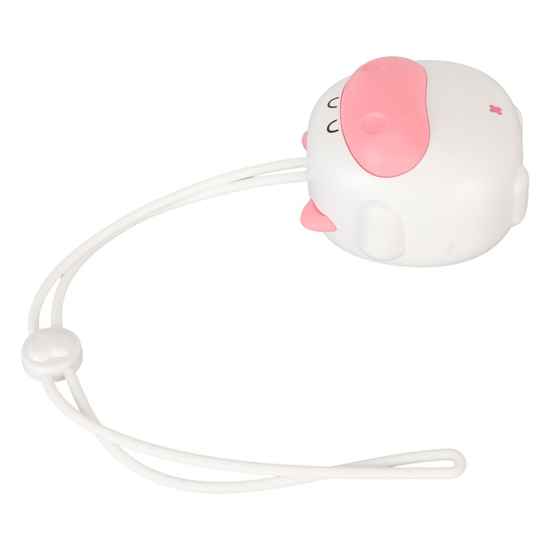 Mini Hanging Neck Fan USB Rechargeable 3 Speeds Bladeless Hands