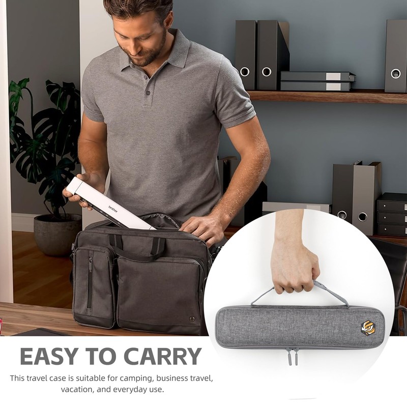 Umbrotiger Scanner Travel Case Compatible with Brother DS-640, DS-740D, DS-720D,