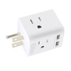 Multi Plug Outlet Extender Electrical Wall Outlet Splitter with 4