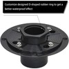 Elefloom Shower Drain Base, 2 inch ABS Shower Drain Flange