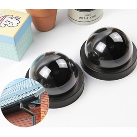 Realistic CCTV Security Dummy Surveillance Camera for Buildings (1PC) Security Camera 3ea