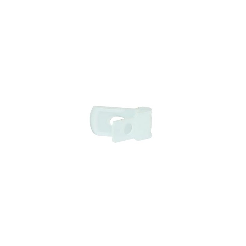 Secure 1/8 Inch Premium R Type Natural Nylon Screw Mount