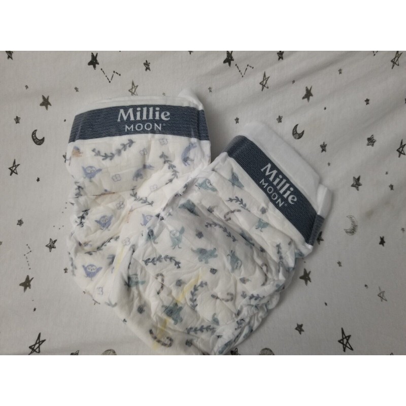 Millie Moon New All Natural Millie Moon Disposable Diapers JUMBO
