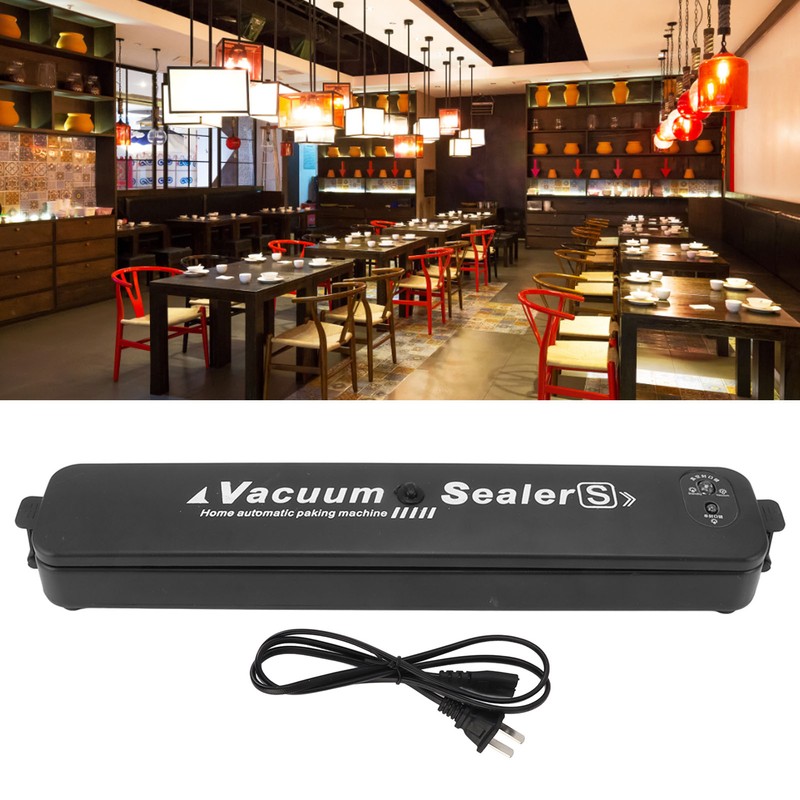 Plastic Food Vacuum Sealing Machine Kitchen Small Automatic Food Sealer