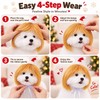 Pet Wig for Cats & Dogs – DIY-Trimmable Curly or