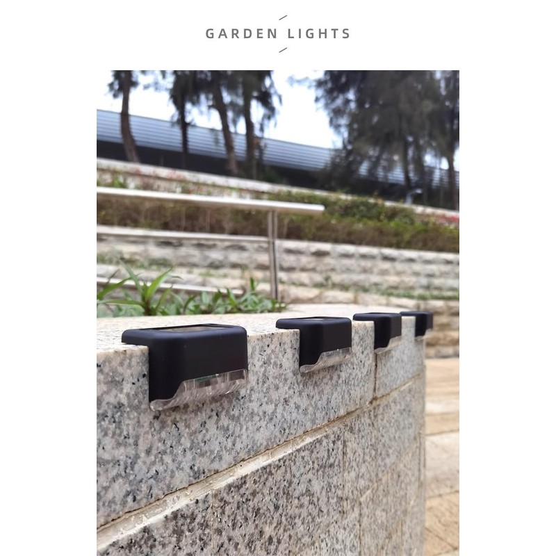 Infinite Basics 8-Pack Solar Led Deck & Step Weatherproof Lights