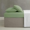 Catherine Lansfield Easy Iron Percale Combed Single Fitted Sheet Sage