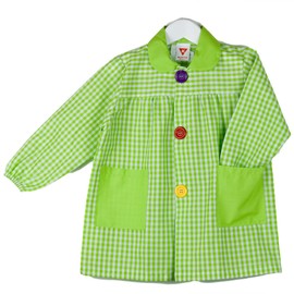 KLOTTZ Children's Painting Apron for Nursery., Pistacho