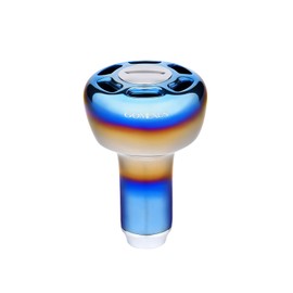 Gomexus T30 Reel Handle Knob, Titanium, 1.2 inches (30 mm), Daiwa Type, S, Shimano Type A Handle, Replacement, Spinning Reel, Bait Reel, Compatible with Sea Fishing, Light Game, Lightweight, Lure Fishing, Aurora