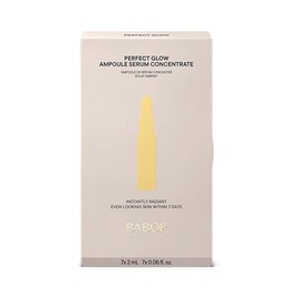 BABOR Ampolla Concentrada Perfect Glow, Cápsula para El Cuidado de La Piel Con Pigmentos Luminosos Y Péptidos, Luminosidad Y Resplandor Instantáneos, 