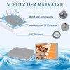 mafudoxi Waterproof Mattress Protector 90 x 200 cm Fitted Sheet,