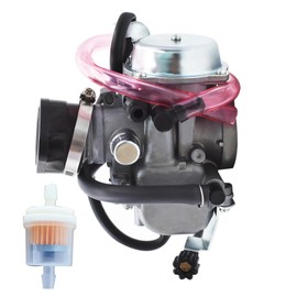 labwork Carburetor Carb with Intake Boot Replacement for Kawasaki 250 KLR250 1987-2005