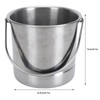 Enema Bucket Kit 1.6L Stainless Steel Bucket Reusable Shower Enema