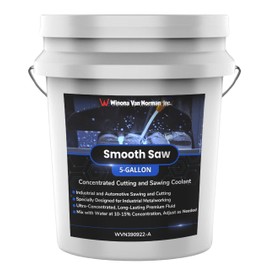 Smooth Saw - General Purpose Concentrated Cutting and Sawing Coolant - Advanced Semisynthetic Fluid (5 Gallons)