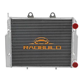 RadBuild 2 Row Aluminum Radiator Fit 2007-2017 Polaris RZR570 RZR800 RZR800S