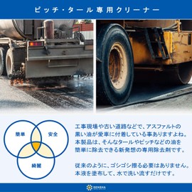 洗車の王国 タールピッチ専用クリーナー 『ピッチクリン』 250ml (極細繊維クロス付き) 油汚れ コーティング下地処理 911