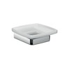 Emco Trend 023000100 Soap Dish (Satin Crystal Glass with Chrome