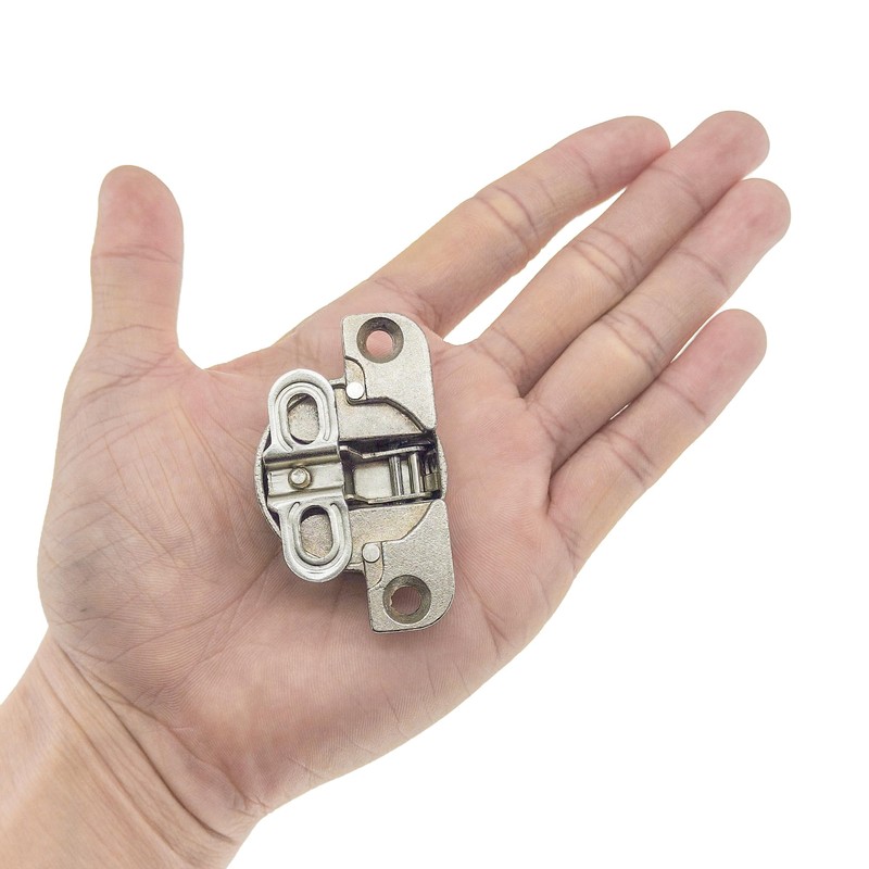 2 PCS Adjustable Cabinet Hinges – 97-Degree Rotating Axis Hidden