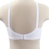 Women’s Wireless Cross and Shape Bra, 2-Pack, White, 38C