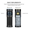 OLIGHT Baton4 Rechargeable EDC Flashlight, LED Pocket Light 1300 Lumens