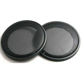 American Terminal (2) Universal 5.25" Speaker Coaxial Component Protective Grills Covers - Black