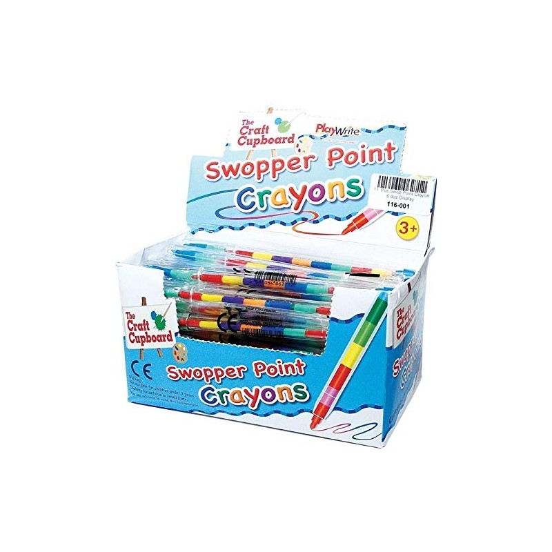 60 x Swop Point Crayons