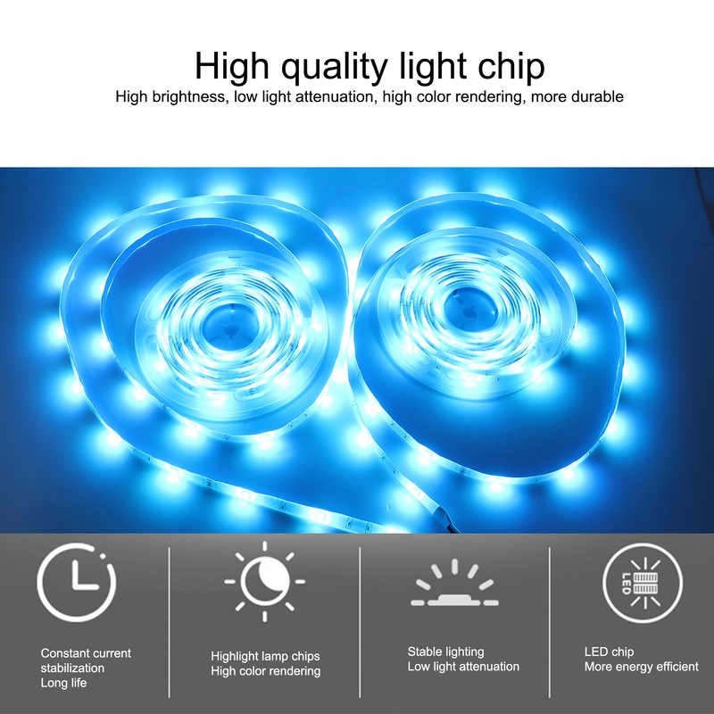 Color Changing 600LED Strip Light Waterproof RGB Light Strip Dimmable