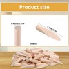 100PCS Solid Wood Pocket Hole Plugs, 3/8 Inch Pine Wood