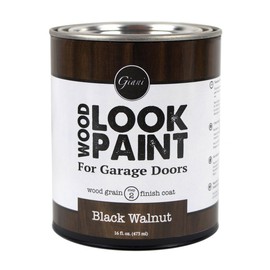 Giani Wood Look Paint for Garage Doors- Step 2 Wood Grain Finish Coat Pint (Black Walnut)