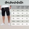 ZOXOZ Men's Summer Leisure Chinos, Stretch Cotton Shorts with Pockets,