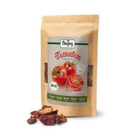 Biojoy Organic Tomatoes without Oil (250 g), Dried and Unsulphurised, with 7% Rock Salt
