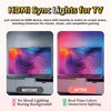 wacuaao 12.5ft LED TV Backlight for 55-65" TVs | HDMI