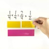 Learning Resources Rainbow Fraction Tiles Demonstration Clings, They Cling to
