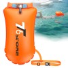 T6 TPU Orange Swim Buoy 15L - Adjustable Waist Strap