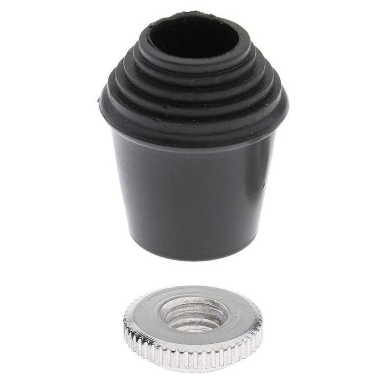 2pcs/set Threaded Bass Drum Spur/Floor Tom Leg Tips Rubber Feet