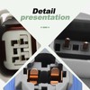2 Set Rear License Plate Light Socket with Wiring Plug