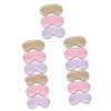 Healeved Sets Lightproof Sleeping Eye Mask Elastic Band Soft Material