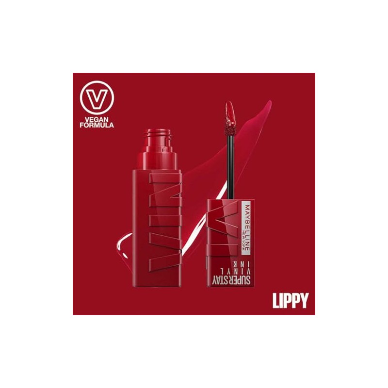 Maybelline Liquid Lip Colour Super Stay Vinyl Ink Long-Lasting 10