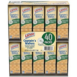 Lance Captain's Wafers, Cream Cheese and Chives (40 pk.)