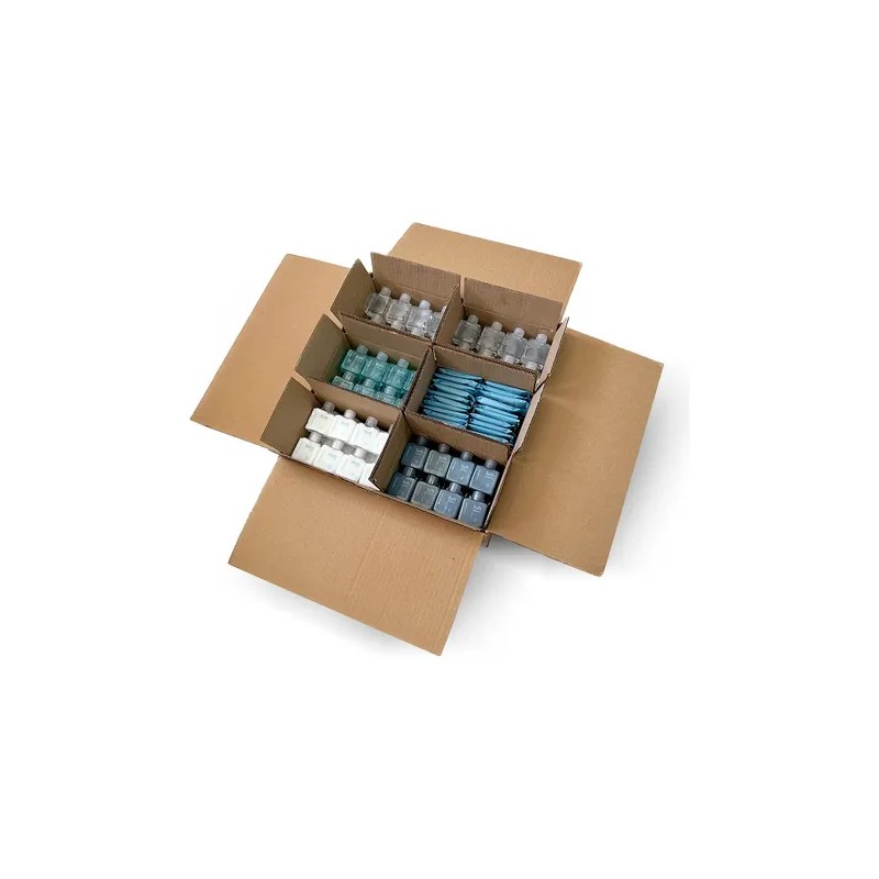Kit Amenidades Hoteleras Jypesa Elements 320 Piezas Shampoo Acondicionador Gel