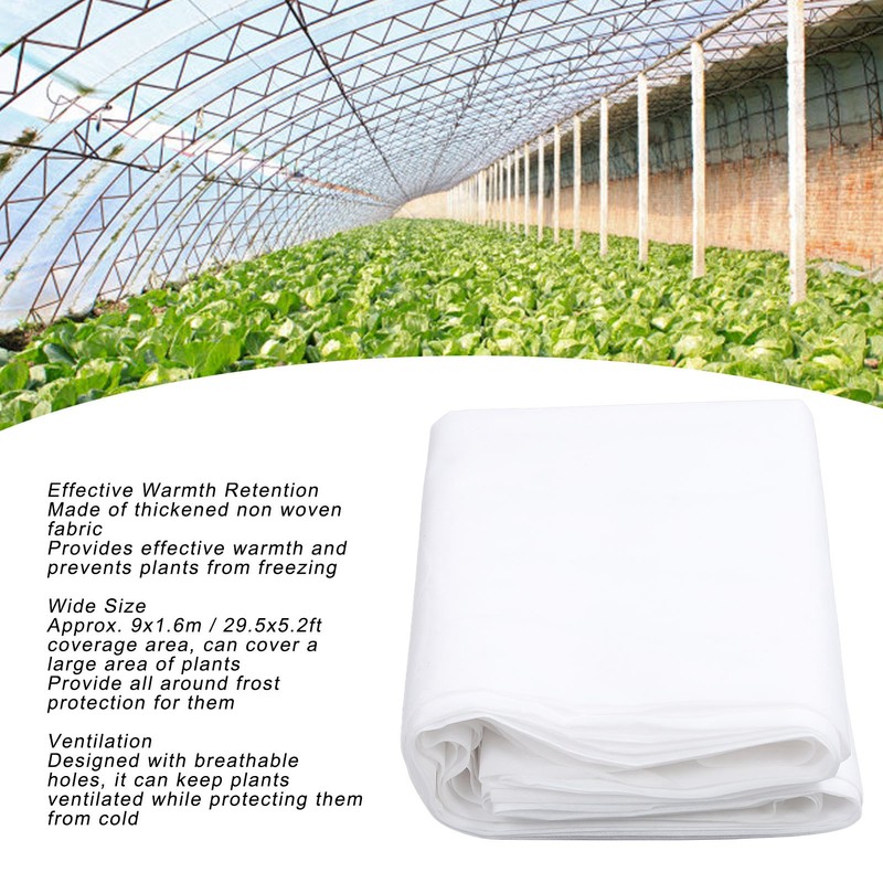 Blanket Plant Cover Thickened Wide Coverage Ventilation Winter Plant Freeze